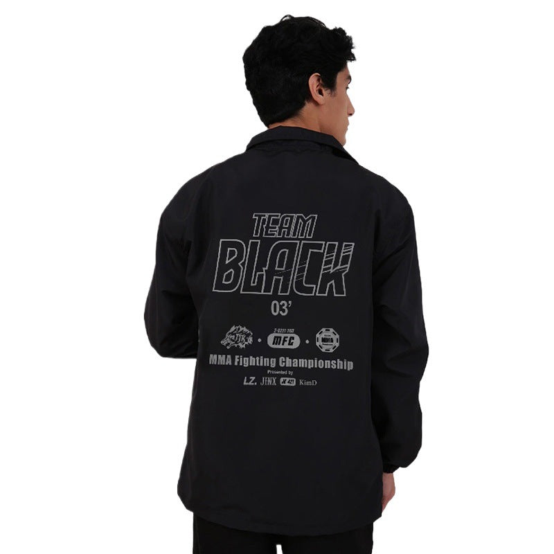 Windproof Printed Jacket