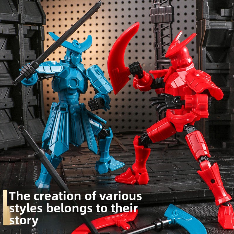 Versatile Mecha Doll Assembly Toy – angle 4