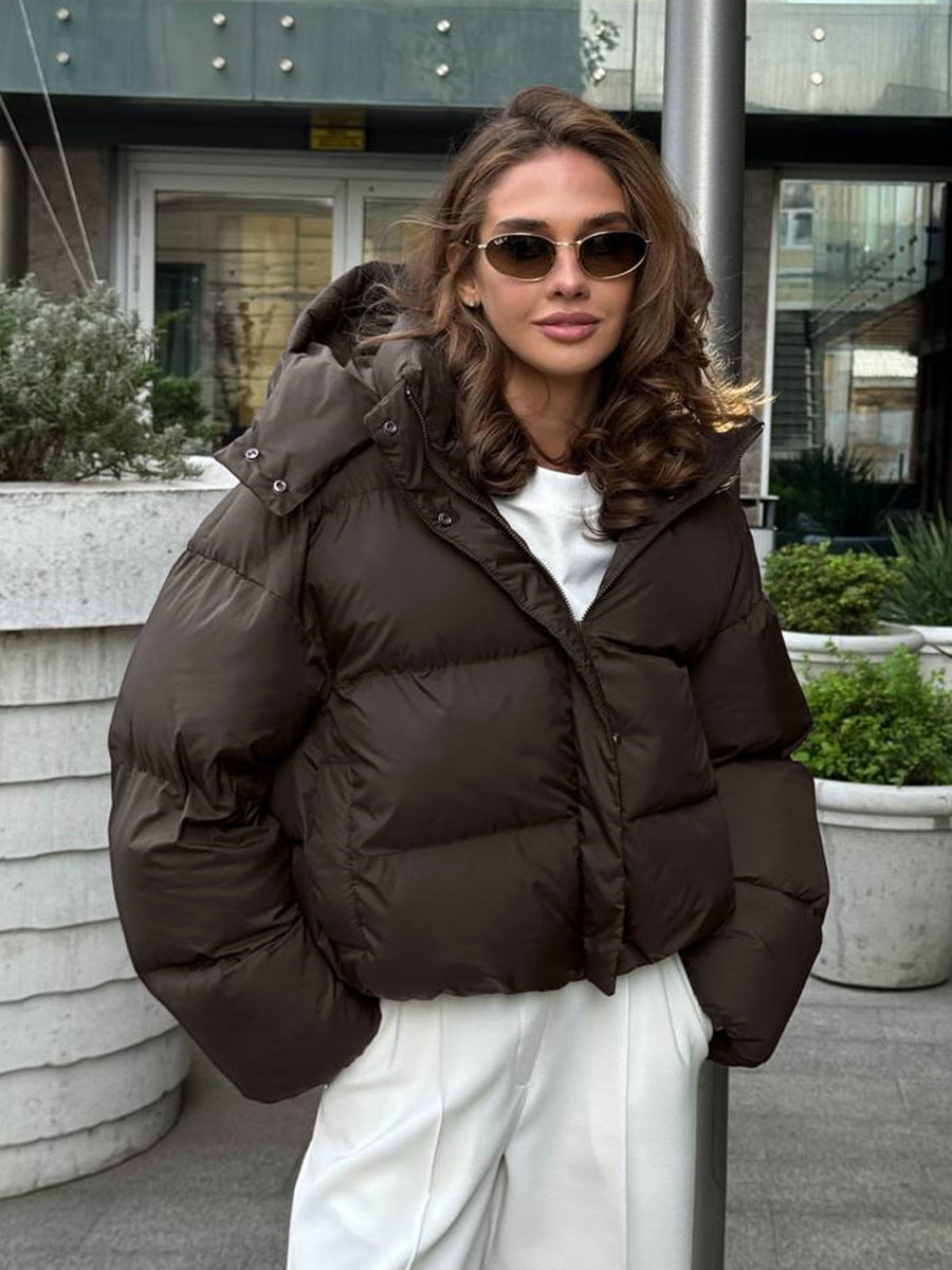 Women's Hooded Padded Jacket