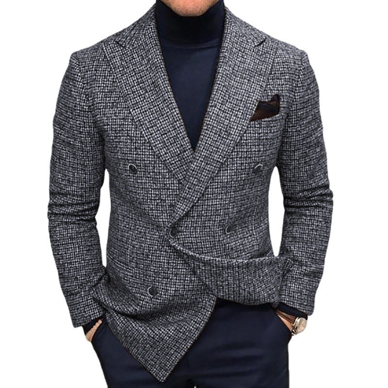 Men's Two-Button Casual Blazer