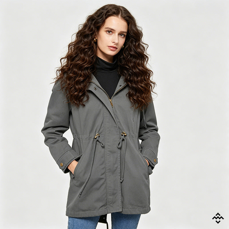 New Women Hooded Coat Coat