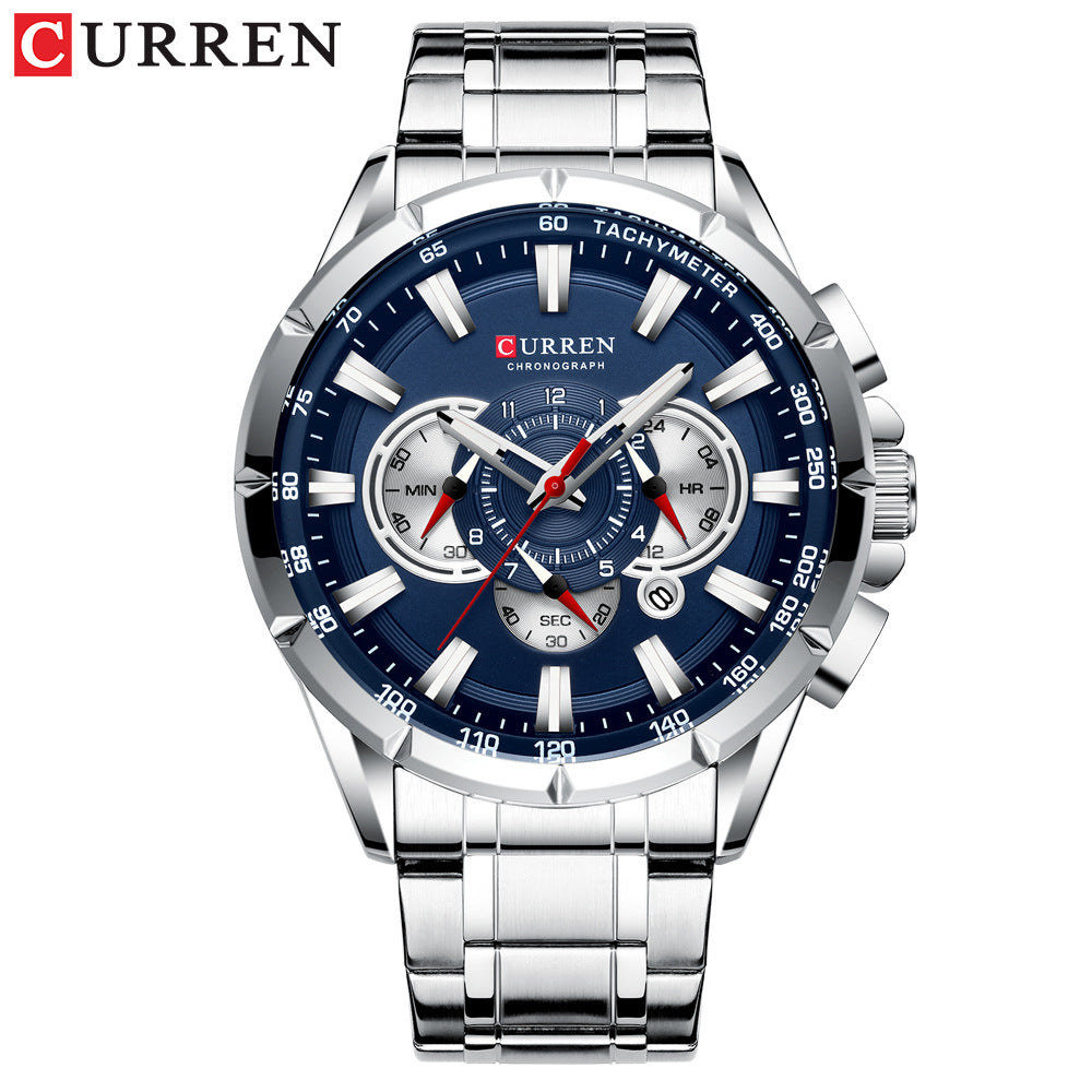 Curren Men's Calendar Quartz Watch