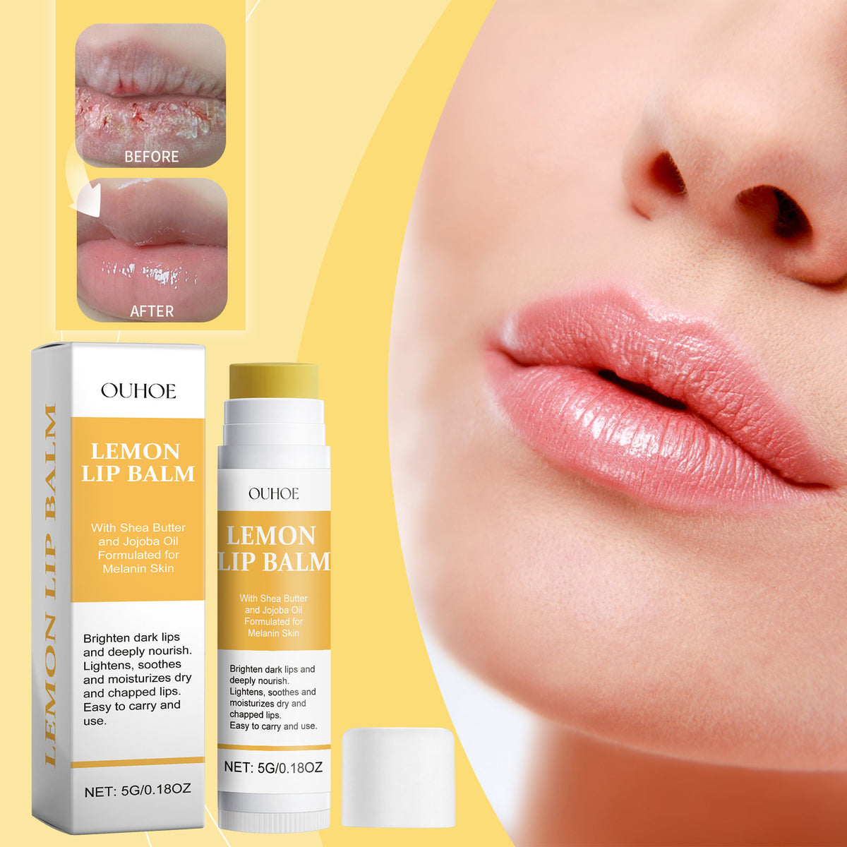 Lemon Ginger Lip Balm