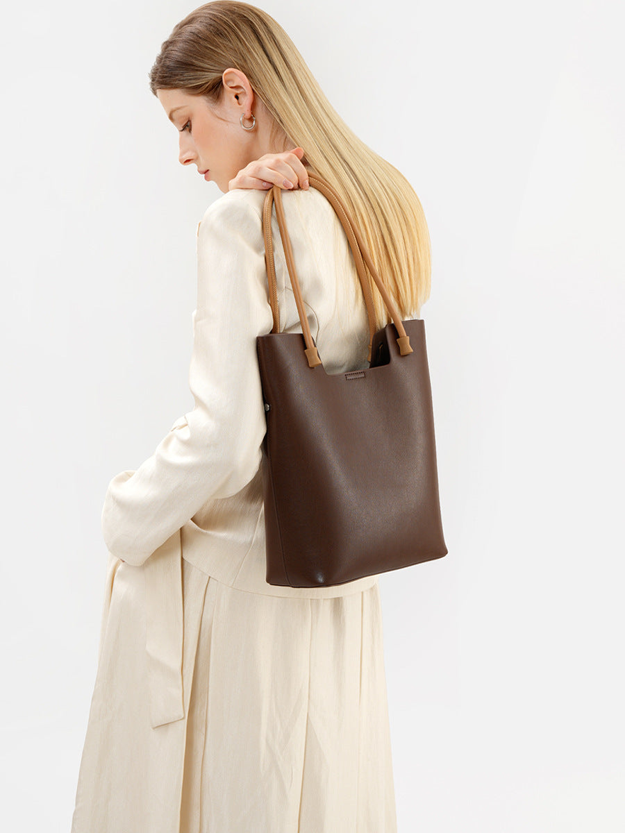 Vintage Genuine Leather Shoulder Bag