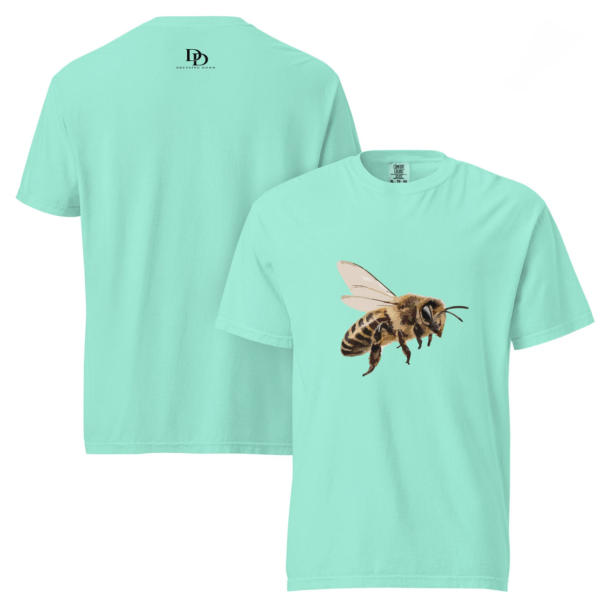 Unisex Garment-Dyed Heavyweight T-Shirt – Design 02 – view 1