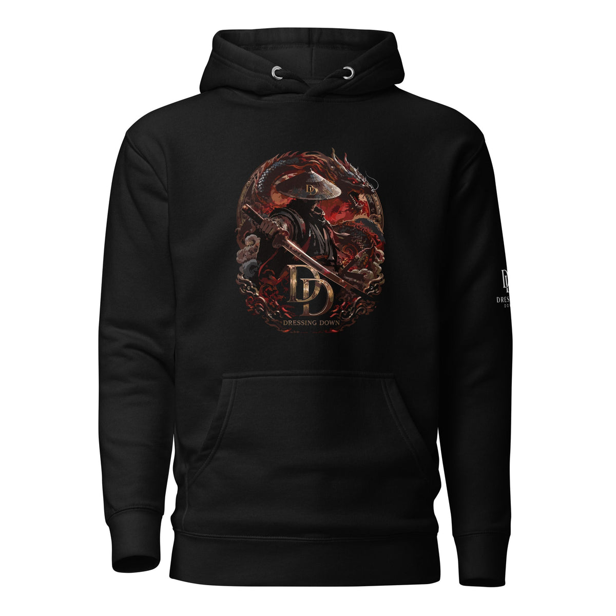 Dressing Down Unisex Hoodie – Design 05 – view 2