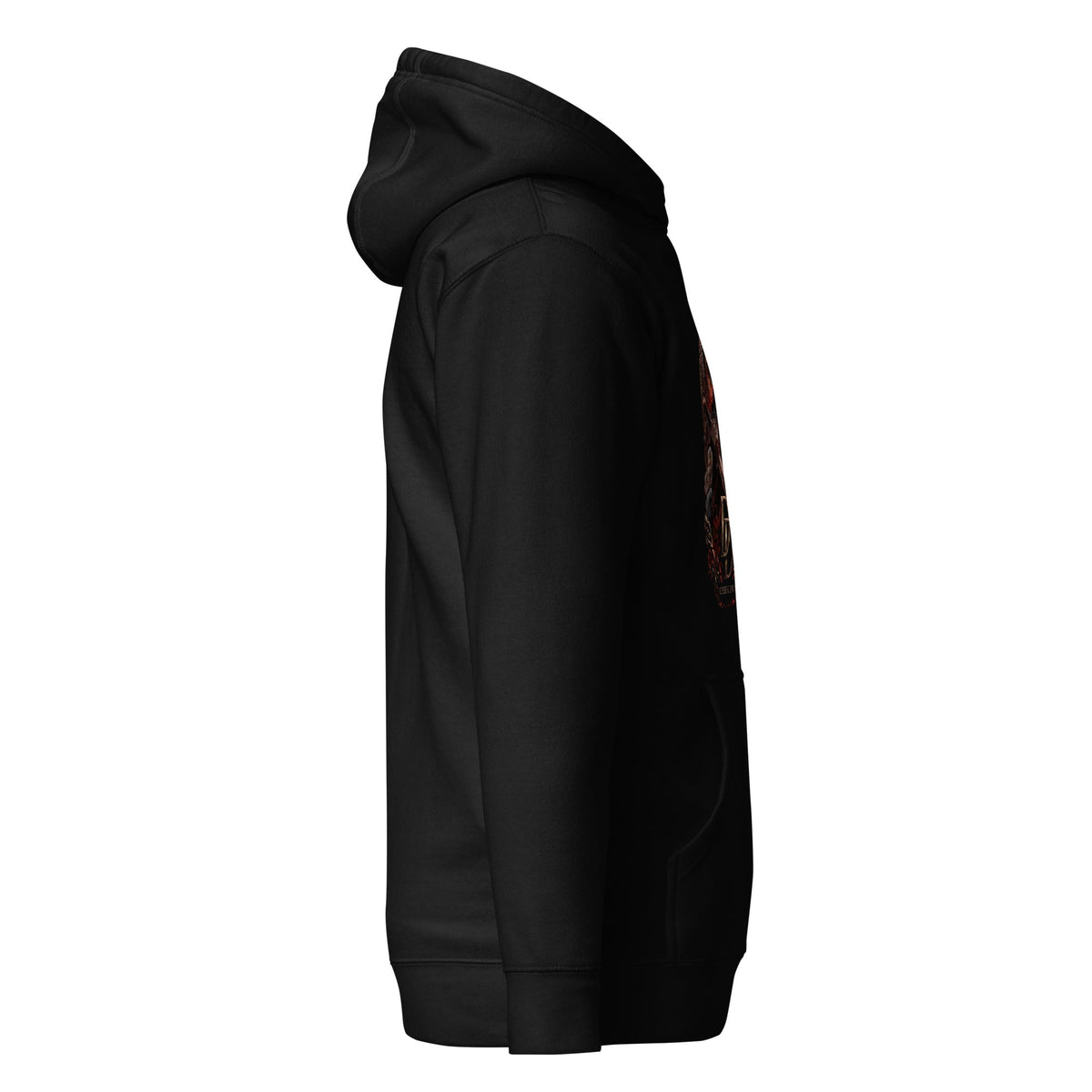 Dressing Down Unisex Hoodie – Design 05 – view 5
