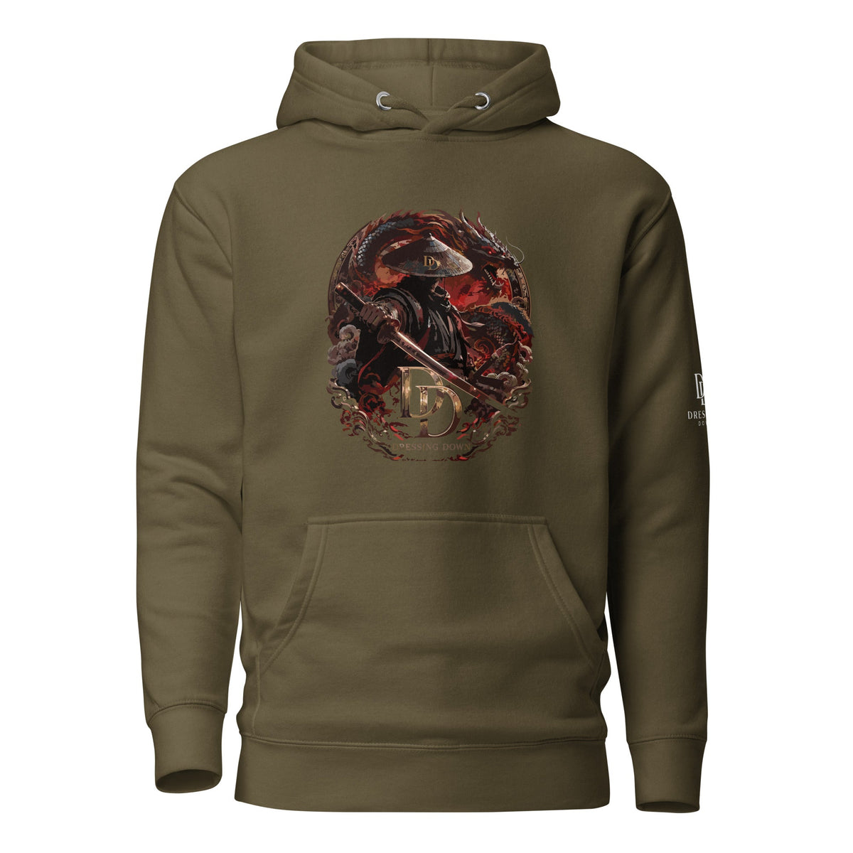 Dressing Down Unisex Hoodie – Design 05 – view 1