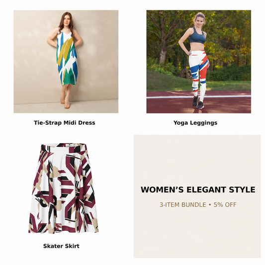 Women's elegant style 3-item bundle with 5% off